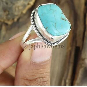 Turquoise 925 Sterling Silver Ring